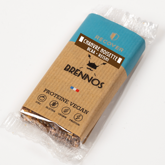 Recover Bar n.2 - Hemp and Reishi - Box x10